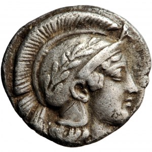 Lucania, Diobol, Thurium, ca. 443-400 v. Chr.