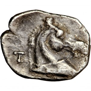 Southern Apulia, Tarentum, AR Three-Quarter Obol, c. 325-280 BC