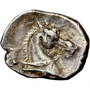 Apulien, ¾ obola, Tarent, ca. 325-280 v. Chr.