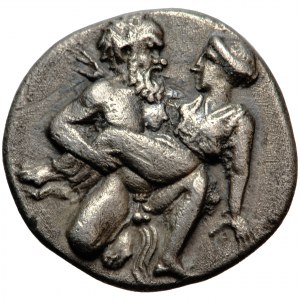Tracja, drachma, Tazos, 463-411 przed Chr.