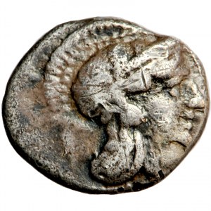 Attica, Athens, AR Hemidrachm, c. 454-404 BC.