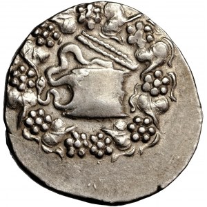 Myzja, tetradrachma (cystofor), Pergamon, ok. 76-67 przed Chr.