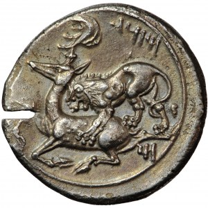 Cilicia, Tarsus AR Stater. Mazaios, satrap of Cilicia, 361-334 BC.