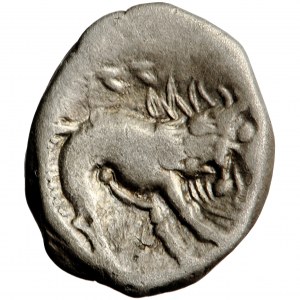 Celtic coins, north Italy, Salluvii, drachm, imitation of Massalia, ‘Wolf’ type - 1. stage, late 2nd century BC, uncertain mint