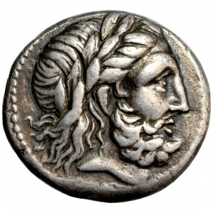 Celtowie Wschodni, Kotlina Karpacka, wczesne naśladownictwo tetradrachmy Filipa II, mennica nieokreślona, IV-III w. przed Chr.