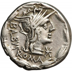 Republika Rzymska, M. Acilius Balbus, denar, Rzym, 125 przed Chr.
