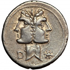 Roman Republic, C. Fonteius, AR Denarius, 114-113 BC, Rome mint.
