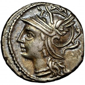 Römische Republik, C. Coelius Caldus, Denar, Rom, 104 v. Chr.