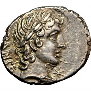 Roman Republic, C. Vibius Pansa, AR Denarius, 90 BC. Rome mint.