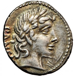 Roman Republic, C. Vibius Pansa, AR Denarius, 90 BC., Rome mint