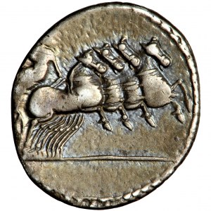 Republika Rzymska, C. Gargonius, M. Vergilius, Ogulnius, denar, Rzym, 86 przed Chr.