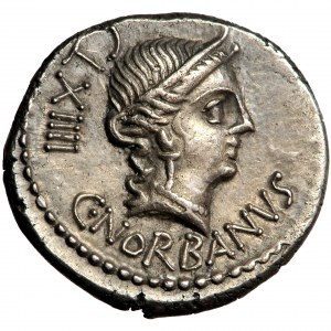 Republika Rzymska, C. Norbanus, denar, Rzym, 83 przed Chr.