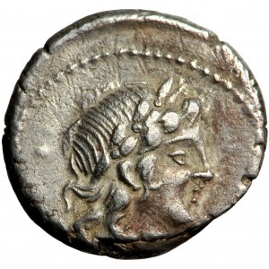 Roman Republic, L. Censorinus. 82 BC. AR Denarius, Rome mint.