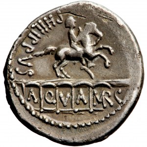 Roman Republic, L. Marcius Philippus. AR Denarius, 56 BC, mint of Rome