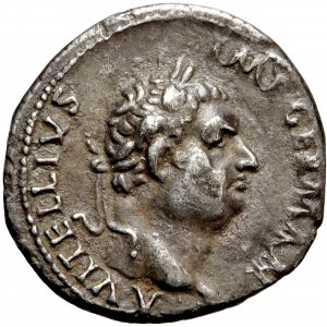 Roman Empire, Vitellius (69), AR Denarius, AD 69, mint of Lugdunum