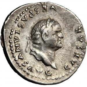 Roman Empire, Vespasian (69-79), AR Denarius, AD 77-78, mint of Rome
