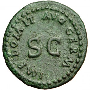 Cesarstwo Rzymskie, Domicjan (81-96), kwadrans, Rzym, 84-85 po Chr.