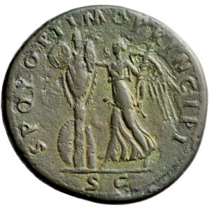 Roman Empire, Trajan (98-117), AE Sestertius, AD. 107, mint of Rome