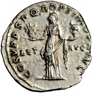 Cesarstwo Rzymskie, Trajan (98-117), denar, Rzym, 111