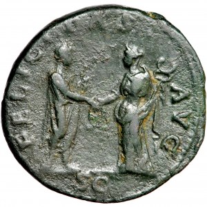 Römisches Reich, Hadrian (117-138), Ass, Rom, 134