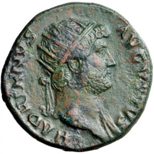 Römisches Reich, Hadrian (117-138), Dupondius, Rom, 125-128