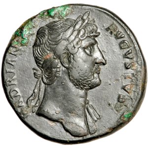 Cesarstwo Rzymskie, Hadrian (117-138), sesterc, Rzym, 125