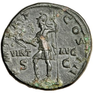 Römisches Reich, Hadrian (117-138), Sesterz, Rom, 125