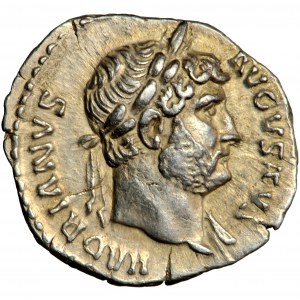Roman Empire, Hadrian (117-138), AR Denarius, AD 125-128, mint of Rome