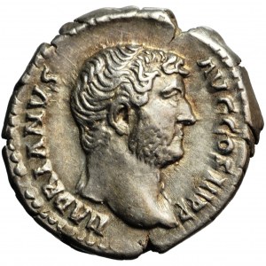 Cesarstwo Rzymskie, Hadrian (117-138), denar, Rzym, 134-138