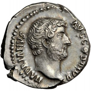 Cesarstwo Rzymskie, Hadrian (117-138), denar, Rzym, 137