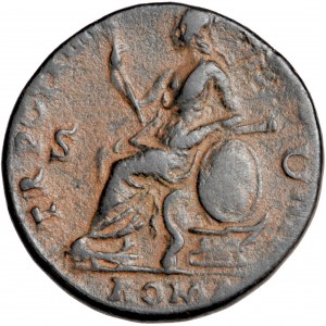 Cesarstwo Rzymskie, Antoninus Pius (138-161), sesterc, Rzym, 150-151