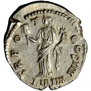 Cesarstwo Rzymskie, Antoninus Pius (138-161), denar, Rzym, 145