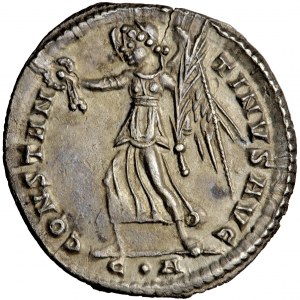 Roman Empire, Constantine II (337-340), AR Siliqua, AD 337-340, mint of Constantinople.