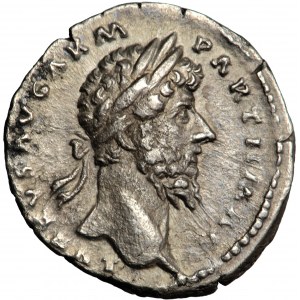 Cesarstwo Rzymskie, Lucjusz Werus (161-169), denar, Rzym, 167