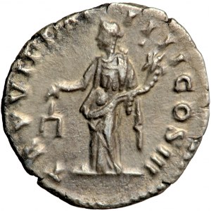 Cesarstwo Rzymskie, Lucjusz Werus (161-169), denar, Rzym, 167