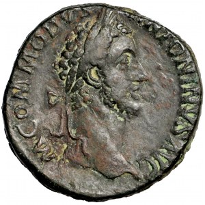 Roman Empire, Commodus (180-192), Sestertius, AD 181, mint of Rome.