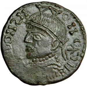 Cesarstwo Rzymskie, nieokreślone plemiona germańskie, naśladownictwo follisa Konstantyna Wielkiego z Siscii, poł. IV - pocz. V wieku