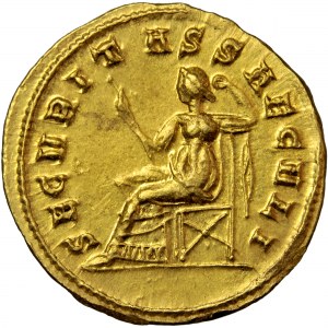 Roman Imperial, Probus (276-282), AV aureus, AD 277, Cyzicus mint.