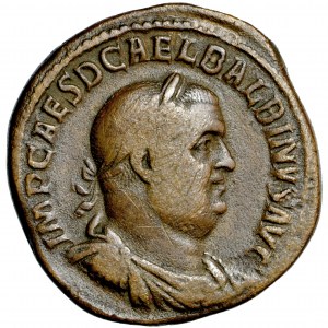 Römisches Reich, Balbin (238), sesterc, Rom, 238