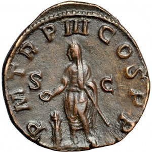 Cesarstwo Rzymskie, Gordian III (238-244), sesterc, Rzym, 238-244
