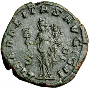 Cesarstwo Rzymskie, Filip I Arab (244-249), sesterc, Rzym, 247-248