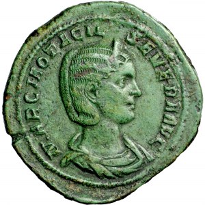 Roman Empire, Otacilia Severa (244-249), AE Sestertius struck under Philip I, AD 244-249, mint of Rome