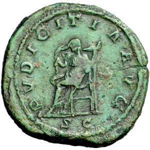 Roman Empire, Otacilia Severa (244-249), AE Sestertius struck under Philip I, AD 244-249, mint of Rome