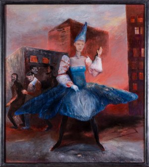 Barbara ZIEMBICKA (ur. 1946), Uliczna tancerka;1998