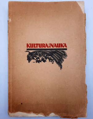 Kultura i Nauka - [ opr. graf. Ostoja -Chrostowski ], Warszawa 1937