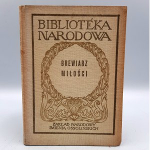 Romanowiczowa Z. - Brewiarz Miłości - Antologia liryki staroprowansalskiej - Warszawa 1963