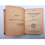 Hajota - Ostatnia butelka - z cyklu  Z dalekich lądów  - ok. 1920