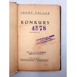 Pollak J. - Konkury - nowele - Kraków ok. 1917