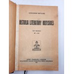 Bruckner A. - Historia Literatury Rosyjskiej - Lwów 1922