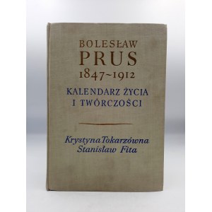 Tokarzówna, Fita - Bolesław Prus - Kalendarz życia i Twórczości - Warszawa 1969